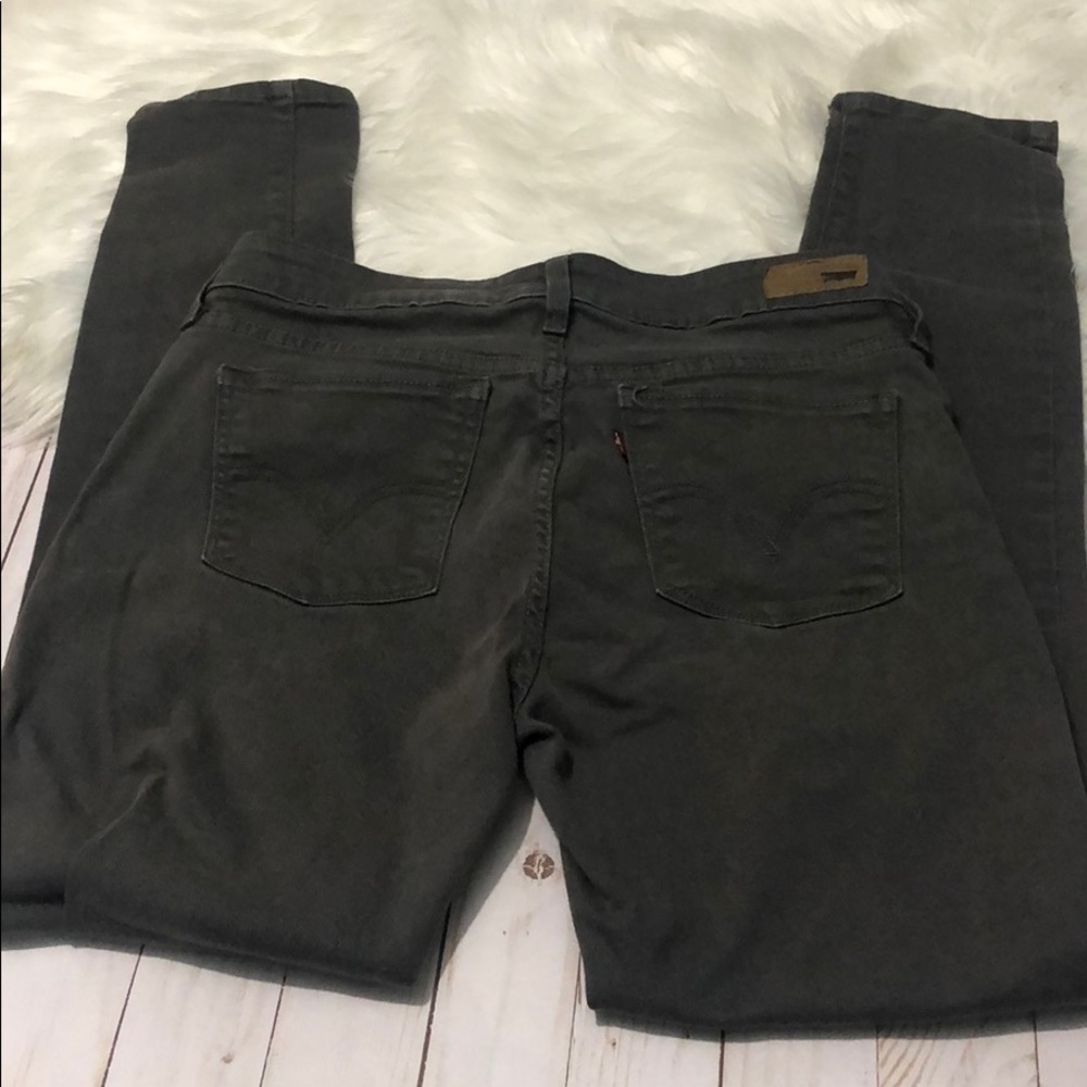 Levi’s gray denim leggings size 10/ 30